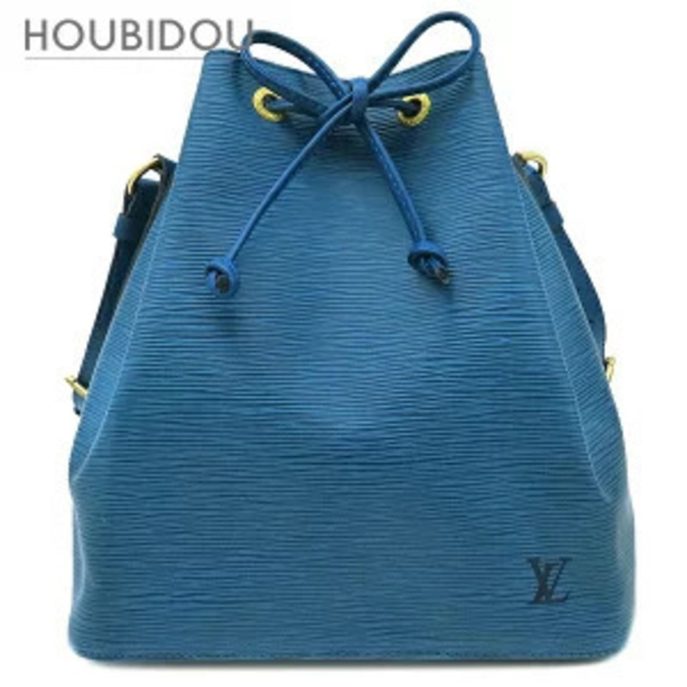 Louis Vuitton Neo Noe Shoulder bag Epi leather Toledo Blue Hobo drawstring